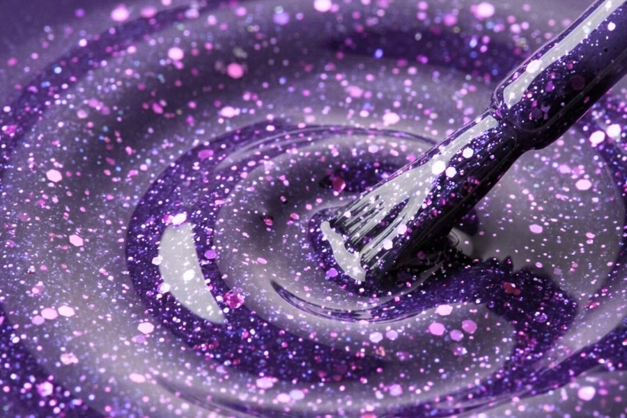 Gel Polish Dark Crystal Sparkle