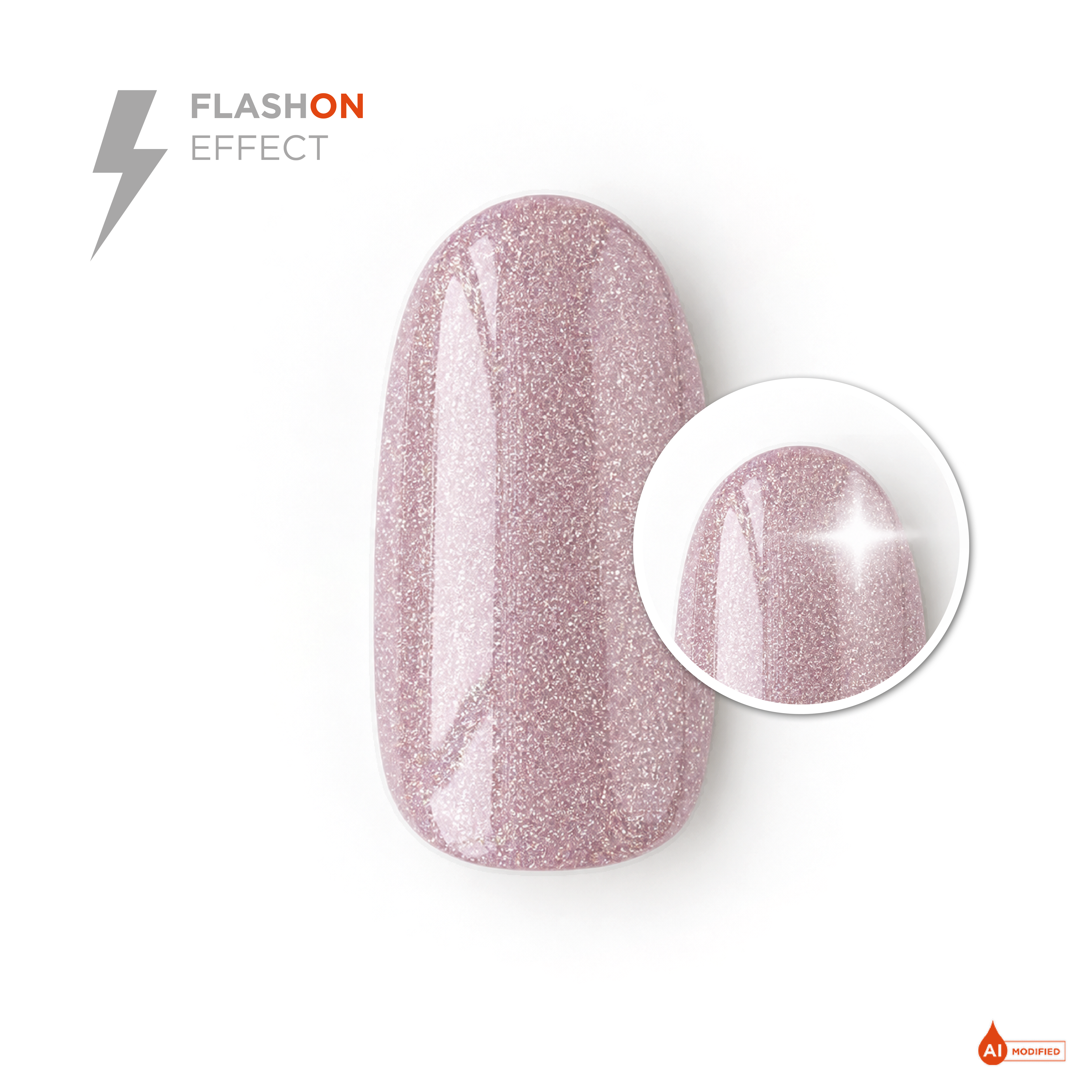 Gel Polish Pink Strobe